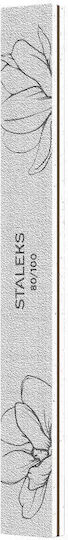 Staleks Nail File Straight 80/100 Grit Nfe-20-80/100-25u
