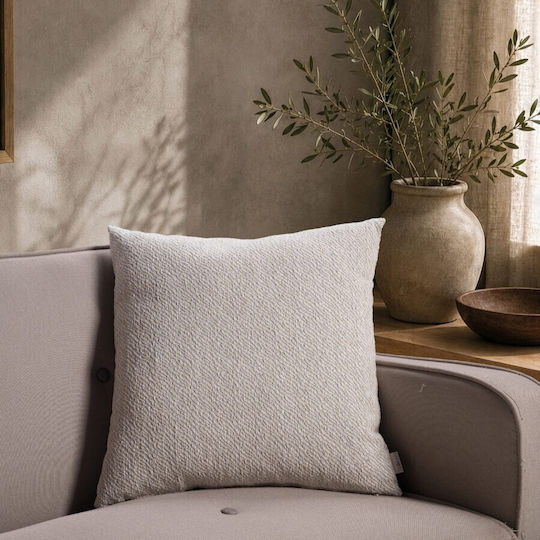 Teoran Μαξιλάρα Δαπέδου Pearl Grey 65x65εκ.