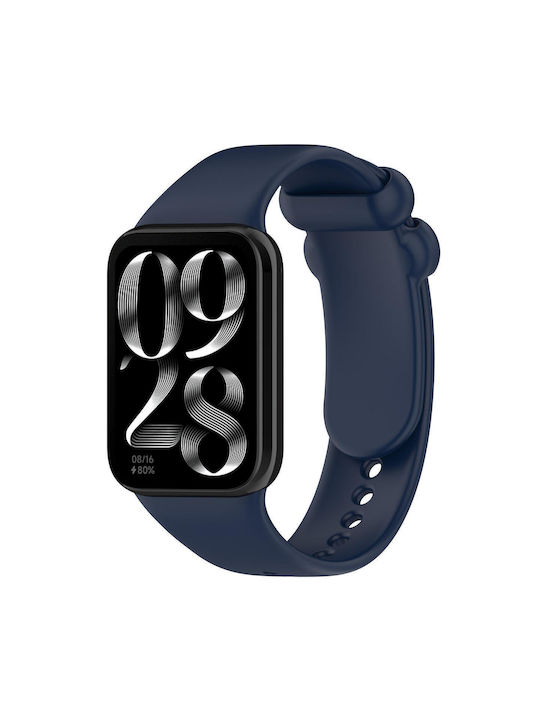 Xiaomi Band 10 Pro/9 Pro Redmi Watch 6 5 4 Xdfind Solid Black Buckle Watch Strap Silicone Midnight Blue Xiaomi Band 10 Pro/9 Pro Redmi Watch 6 5 4 Xdfind Solid Black Buckle Watch Strap Silicone Midnight Blue