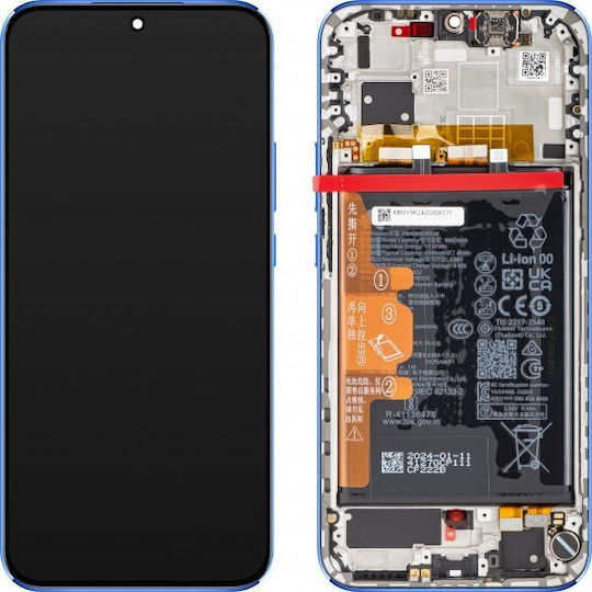 Huawei LCD дисплей модул Nova 12s батерия син 02356bmy