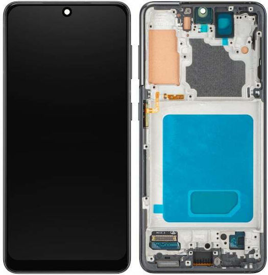 Mp Οθόνη Lcd Samsung Galaxy S21 5g G991 Μαύρο Ανταλλακτικό