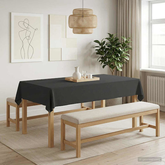 vidaXL vidaXL Tischdecke Dunkelgrau 110x160cm