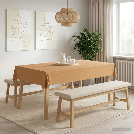 vidaXL Beige Tischdecke 140x200cm