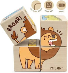 Milan Wooden Activity Cube for 12+ Months Milan Wooden Activity Cube for 12+ Months