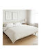 vidaXL Double Blanket 200x230cm White