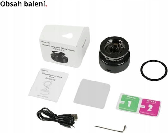 Telesin Magnetic Motorized Suction Cup Holder