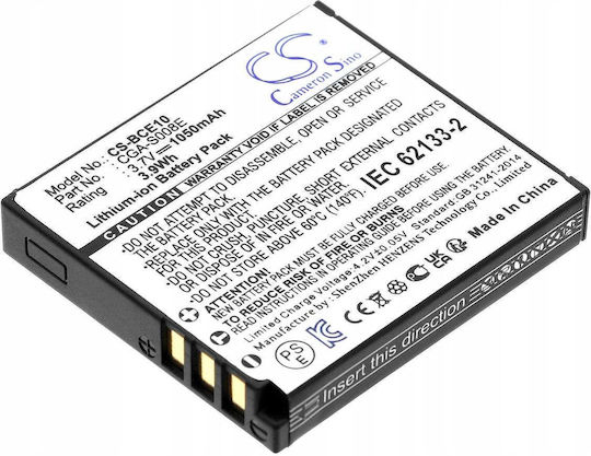 Cameron Sino Wiederaufladbare Kamera-Batterie Panasonic Cga-s008 Cga-s008a Dmw-bce10 Ricoh Db-70 Cs-bce10