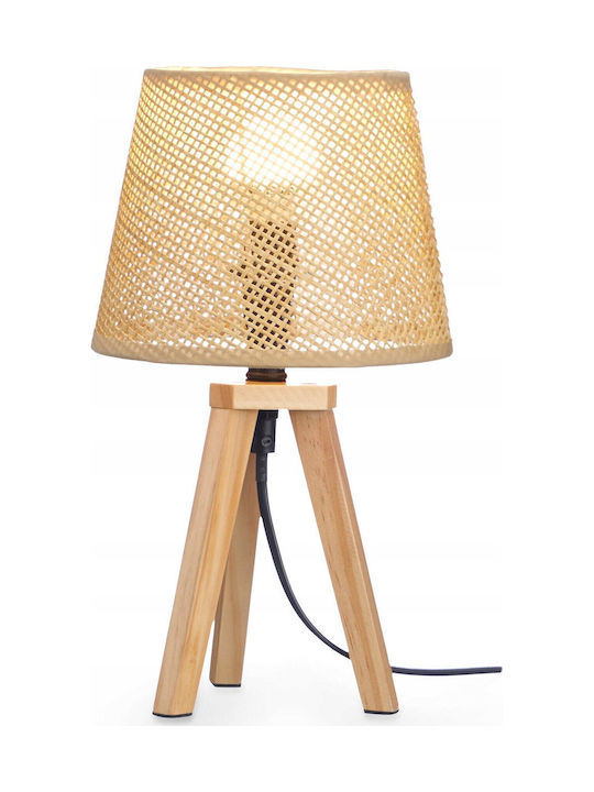 Gift Decor Floor Lamp with Lamp Bulb Base for E14 Beige Gift Decor Floor Lamp with Lamp Bulb Base for E14 Beige