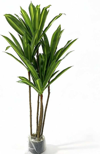 Artificial Decorative Dracaena Plant 150cm Realistic Green Decoration Ideal For Living Room Office Entrance Maintenance Free