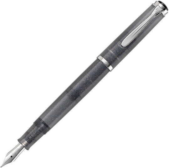 Pelikan Classic M205 Fountain Pen Medium Grey Steel