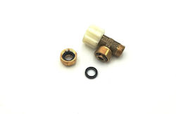 Cersanit Кран Ъглов 3/8" Cersanit Кран Ъглов 3/8"