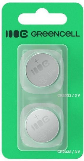Green Cell Green Cell Lithium Uhrenbatterie CR2032 / CR2025 3V
