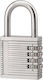 Thirard Padlock Brass Combination 50mm