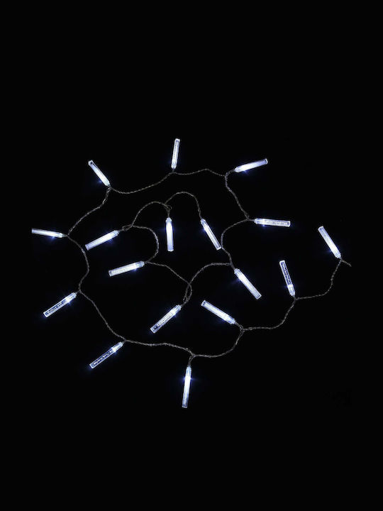 Douceur d'Intérieur Wasserdichte Lichterkette LED IP44 46m mit 32 Lampen Warmes Weiß