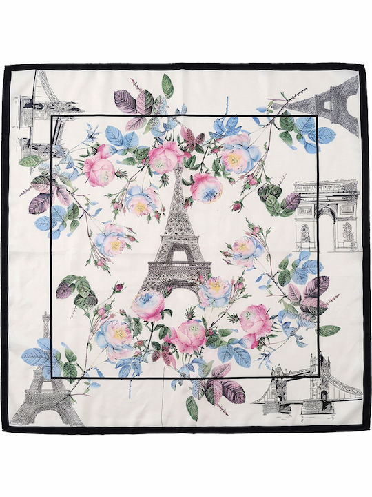 Gift-Me Women's Silk Shawl Multicolour