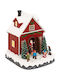 Fééric Lights and Christmas Коледна Светеща Декоративна Малка Къща 21.5cm