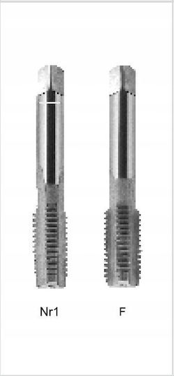 Fanar Ръчен Спираломат M10x1 Ngmm/2-p Din-2181 6hx Hsse Inox Комплект 2 Бройки