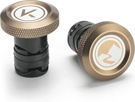 Rockbros Vk-kb10 Road To Sky Aluminium Lenkerstopfen Braune