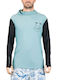 All In Men's Long Sleeve Sun Protection Shirt Blue