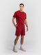 Herren Shorts Rot