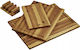 Kesper Kesper Schneidebretter Hölzernes Braune 40x11,2cm 3 Stücke