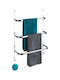 Wenko Suporturi Prosoape Pardoseală Inox Argintiu