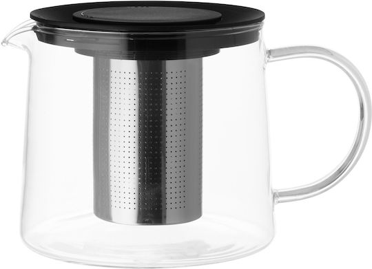 Чайник с филтър Стъклен Прозрачен 1500ml