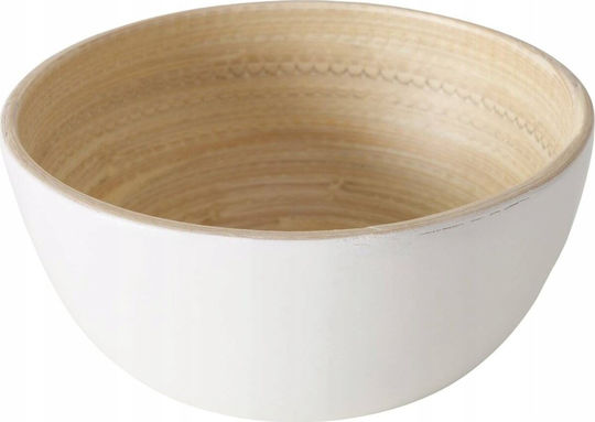 Vango Salatschüssel Hölzernes Weiße 10x10cm