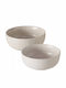Boltze Salatschüssel Keramik Beige 18x18cm 2 Stück