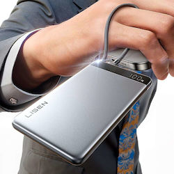 Lisen Power Bank 10000mAh 22.5W Grau Lisen Power Bank 10000mAh 22.5W Grau