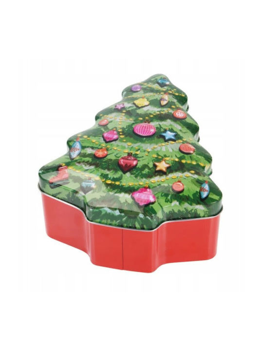 Excellent Houseware Christmas Metal Container Trees 18x15cm
