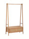 Atmosphera Kleiderständer aus Hölzernem Braun 90cm