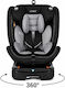 ForAll Lunex Столче за кола с Isofix Черен 0-36 кг