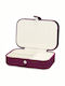 Songmics Plastic Red Jewellery Box 16.2x11.5x6cm