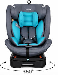 ForAll Lunex Столче за кола с Isofix Сиво-синьо...