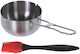 Yato Backutensilien & -geräte Set für Grillpfannen aus rostfreiem Stahl Ø20cm