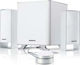 Computer Speakers 2.1 with Power 40W White
