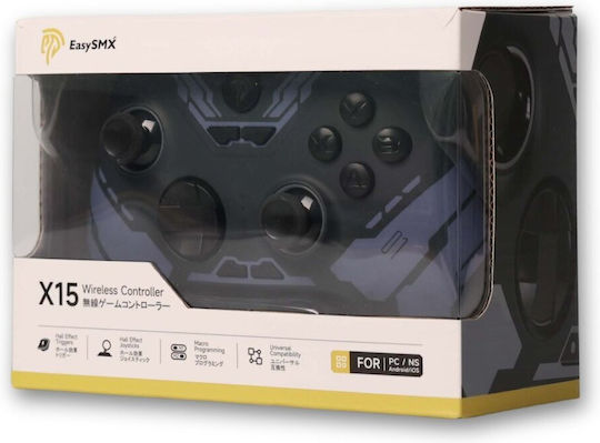 EasySMX X15 Безжичен Gamepad за Android / PC / Switch / iOS Черен