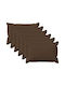 vidaXL Perna De Canapea Houten Maro 30x50 Cm