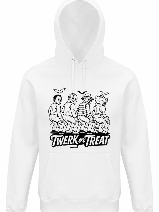 Bio-Baumwolle Unisex Kapuzenpulli Twerk Treat H...
