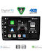 Digital IQ Автомобилна Аудио Система за Opel Vivaro Renault Trafic Nissan Primastar 2004-2015 (Bluetooth/USB/Вграден Wi-Fi/GPS/Apple CarPlay/Android Auto) с Touch Screen 10"