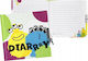 Starpak Kinder-Notizbuch mit Hartcover und Schloss Mehrfarbig
