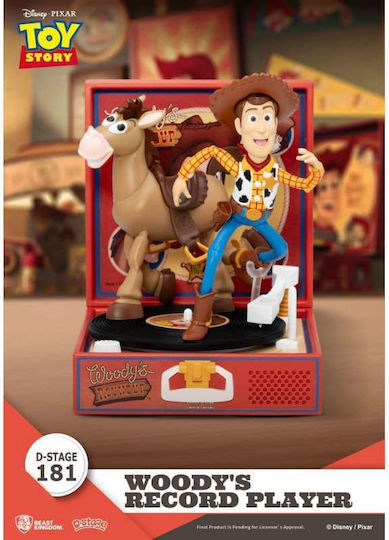 Toy Story Record Player Series Sammelbare Figuren PVC Woody's Record Player Mit 13cm Höhe