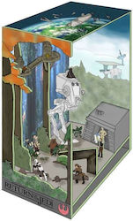 Star Wars Tiny Adventures Book Nook Diorama Battle Endor Size 23cm Star Wars Tiny Adventures Book Nook Diorama Battle Endor Size 23cm