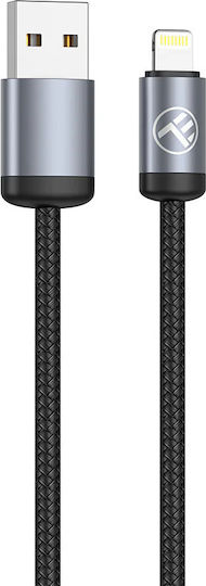 Tellur Minimalschaft USB zu Lightning Kabel 3a 1m Schwarz