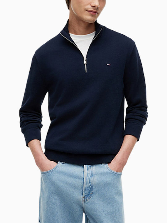 Tommy Hilfiger Herrenbluse Langarm Blaue