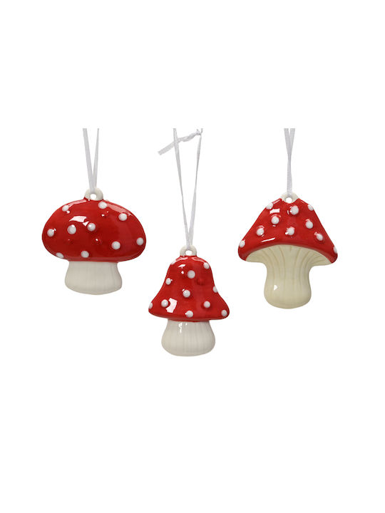Hanging Mushroom Ornament 7.1x8.4cm (Miscellaneous Designs)