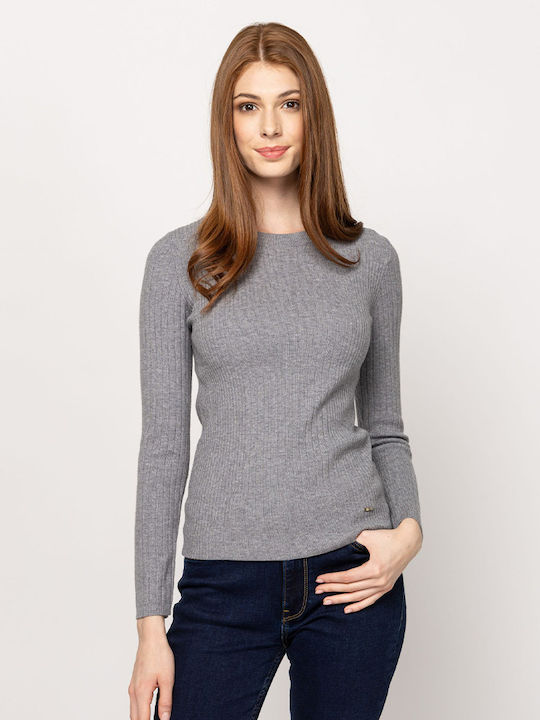 Heavy Tools Damen Pullover Grau