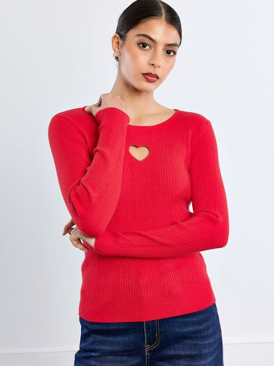 Women's Red Sweater