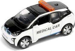 Bmw I3 Medical Car Model 3 Inch White Black